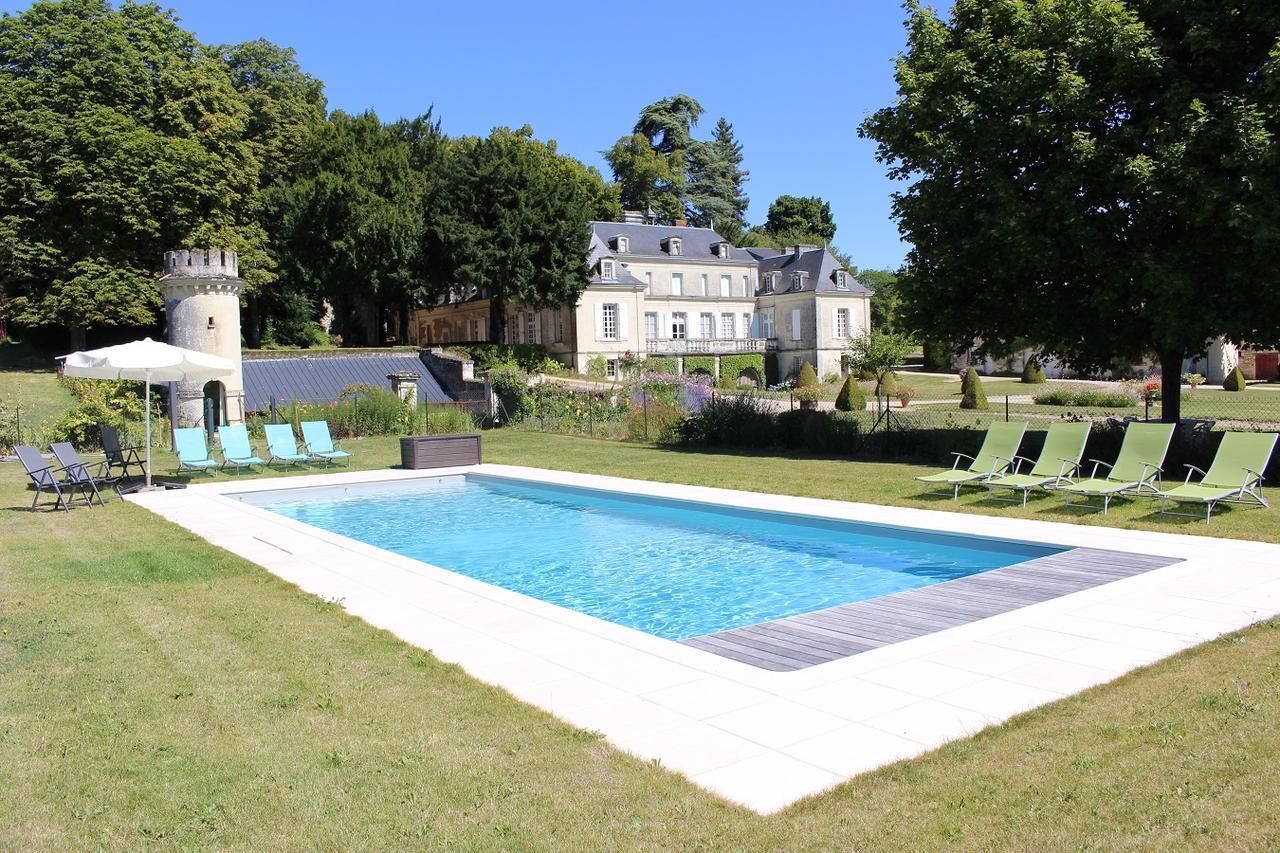 Chambres D'Hotes Le Chateau De La Plante Thuré Zewnętrze zdjęcie